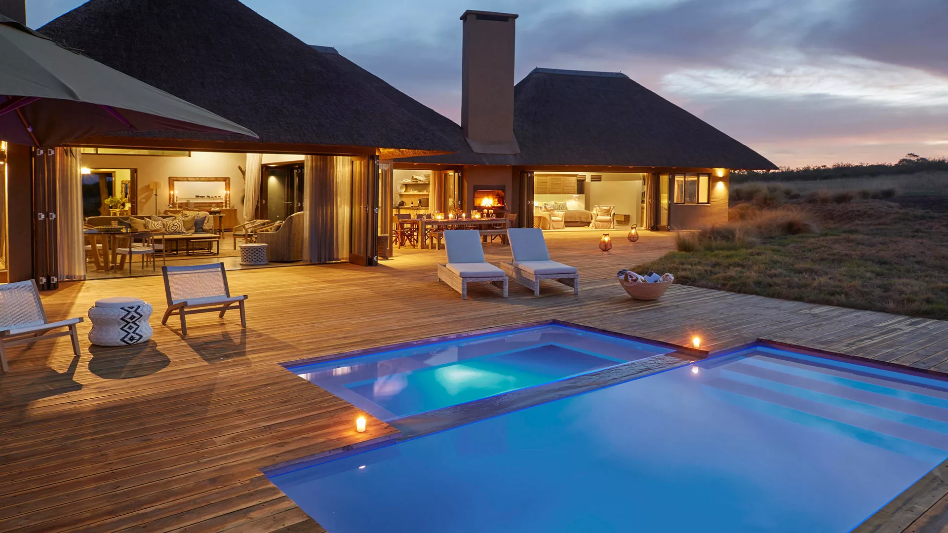 Gondwana Ulubisi House, a private luxury villa on the Garden Route in Big Five country